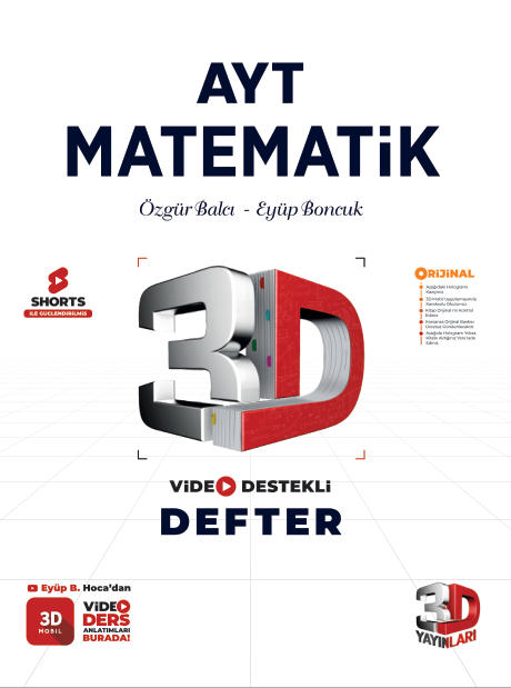 3D AYT MATEMATİK VDD