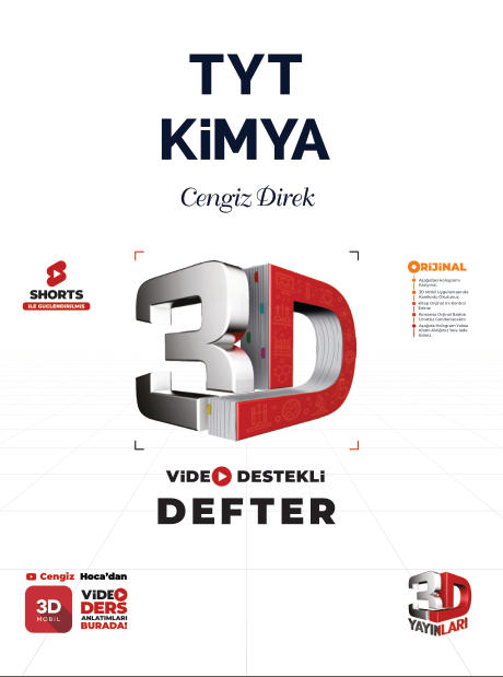 3D TYT KİMYA VDD