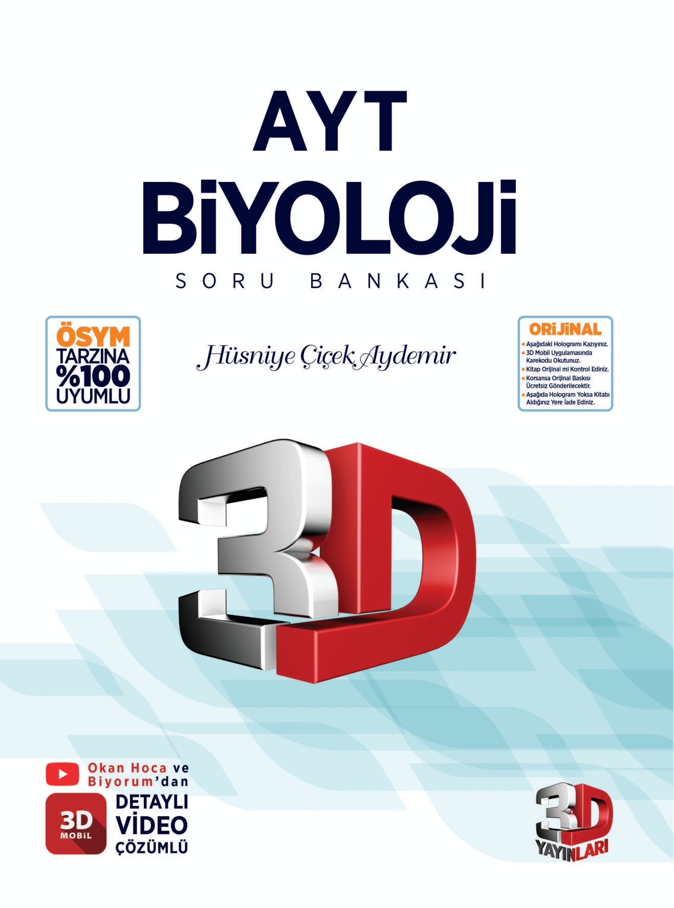 3D AYT Biyoloji Soru Bankası — sayfa 1