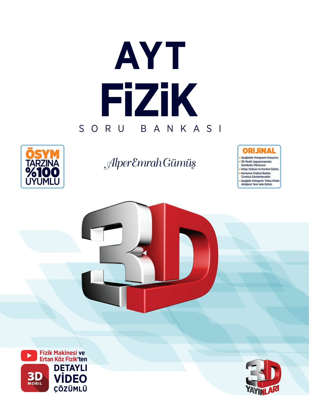 3D AYT Fizik Soru Bankası — sayfa 1