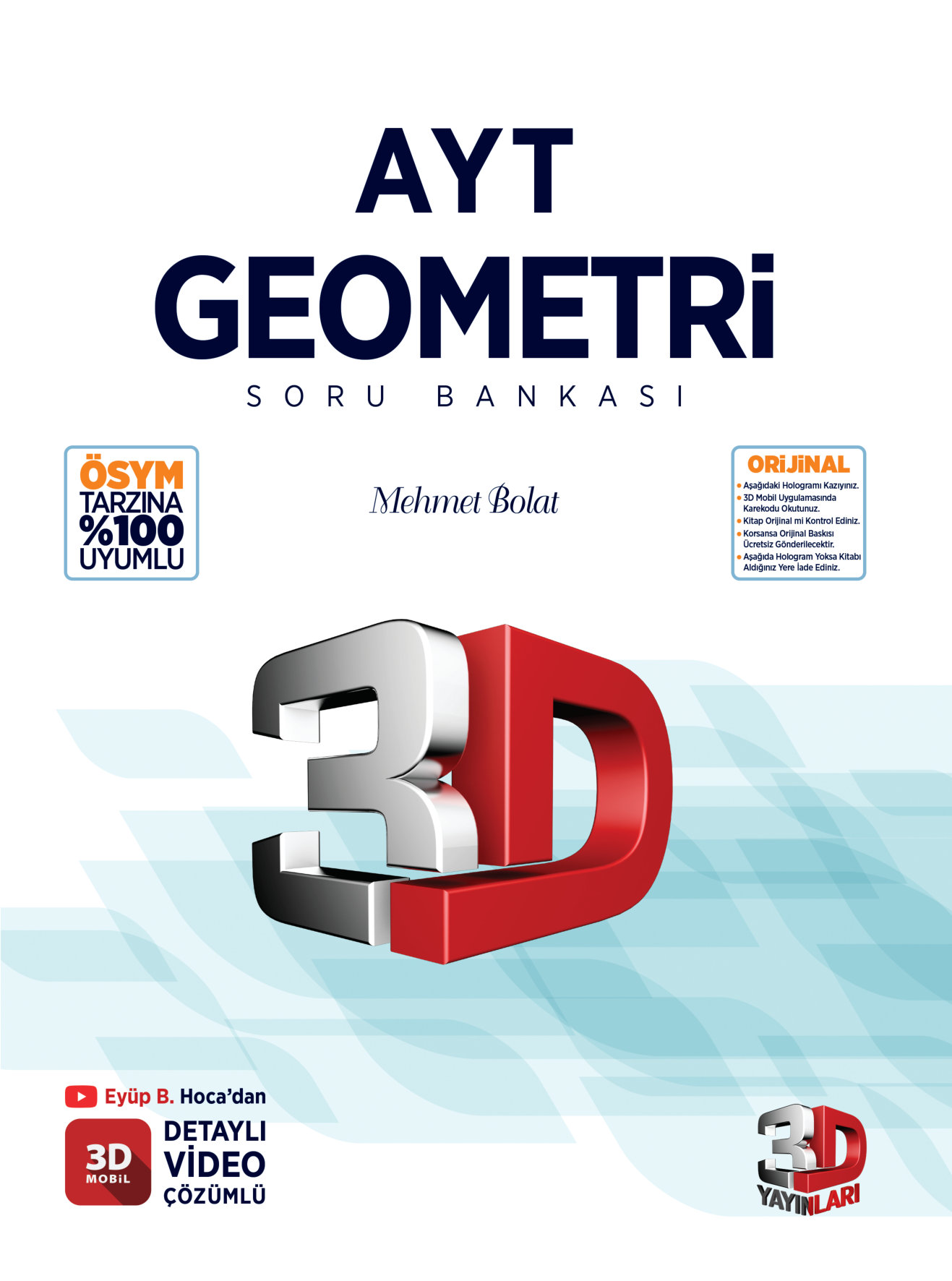 3D AYT Geometri Soru Bankası — sayfa 1