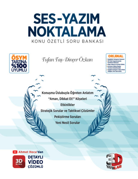 3D Ses Yazim Noktalama KOSB