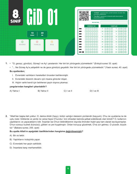 3D LGS DinKültürü GİD Simülasyonları