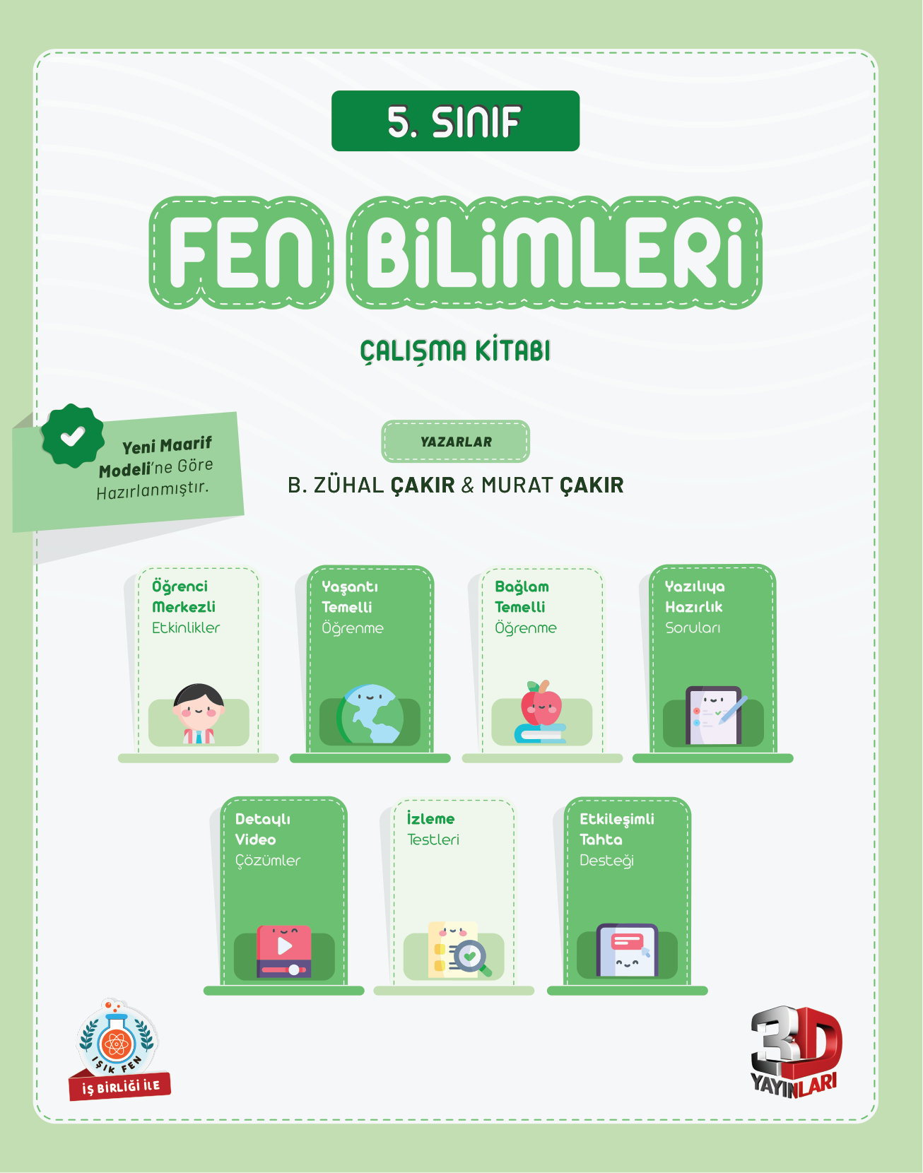 3D 5.Sınıf FenBilimleri Çalışma Kitabı — sayfa 1
