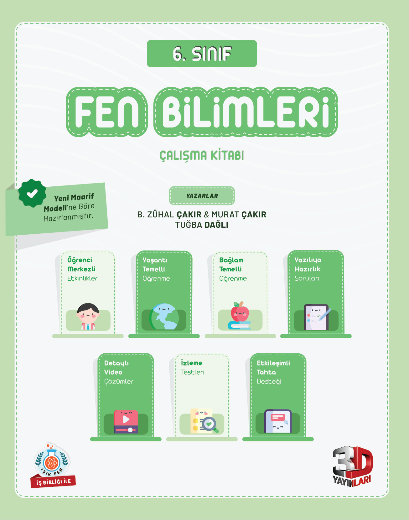 3D 6.Sınıf FenBilimleri Çalışma Kitabı — sayfa 1
