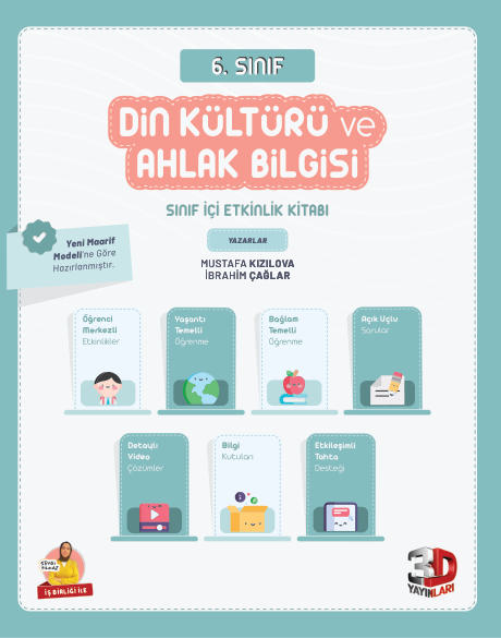 3D 6sinif Din Sınıf İçi Etkinlik Kitabi
