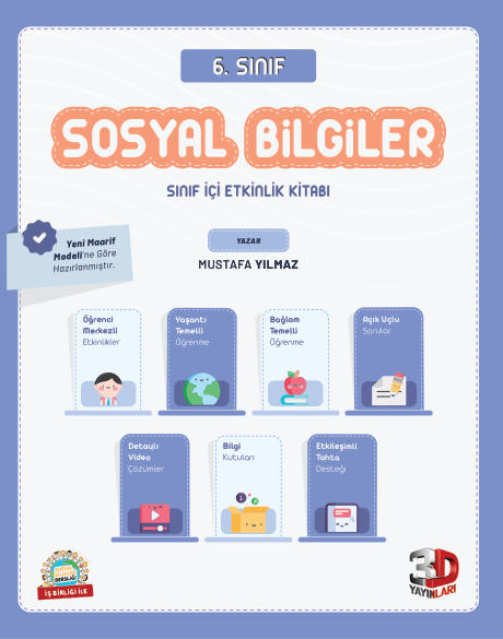 3D 6Sinif SosyalBilgiler Sınıf İçi Etkinlik Kitabi