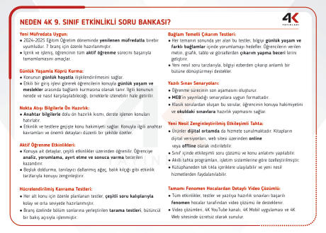 TANITIM 9. SINIF SORU BANKASI