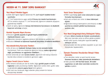 TANITIM 11. SINIF SORU BANKASI