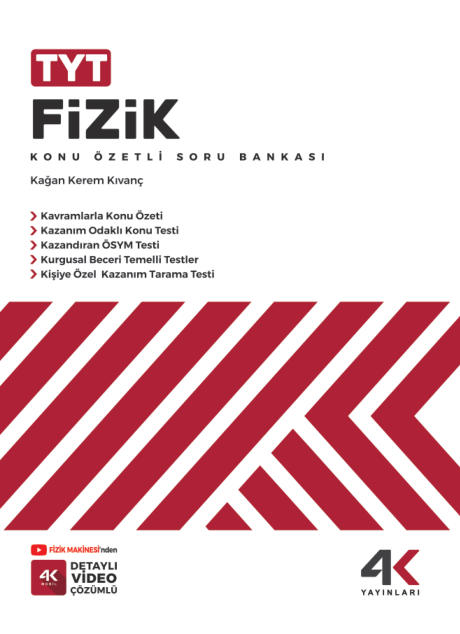 4K TYT FİZİK KOSB 2024 GÜNCEL-