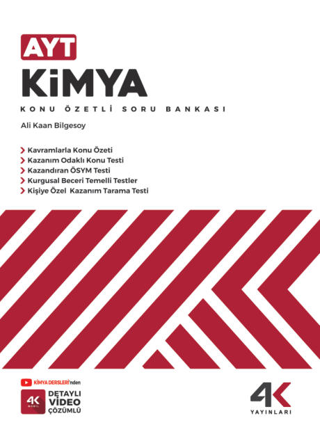 4K AYT KİMYA KOSB GÜNCEL QR