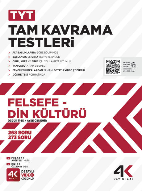 4K TYT TKT ÖRNEK SAYFALAR