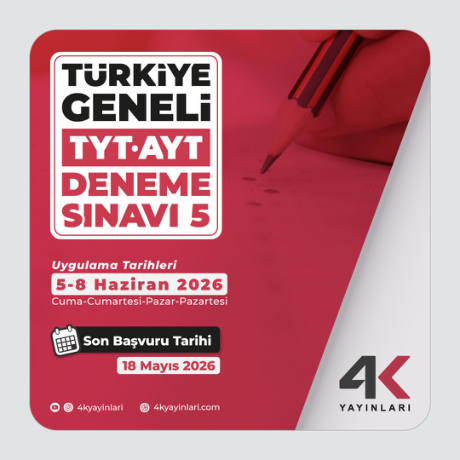 4K TYT-AYT Deneme-5 Post