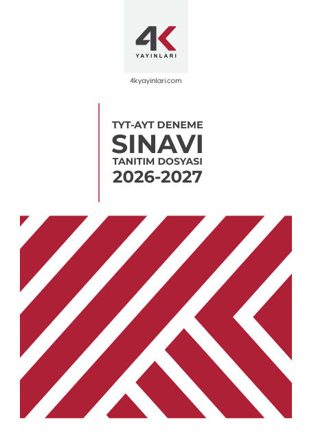 TYT-AYT DENEME SINAVI TANITIM DOSYASI 2026-2027
