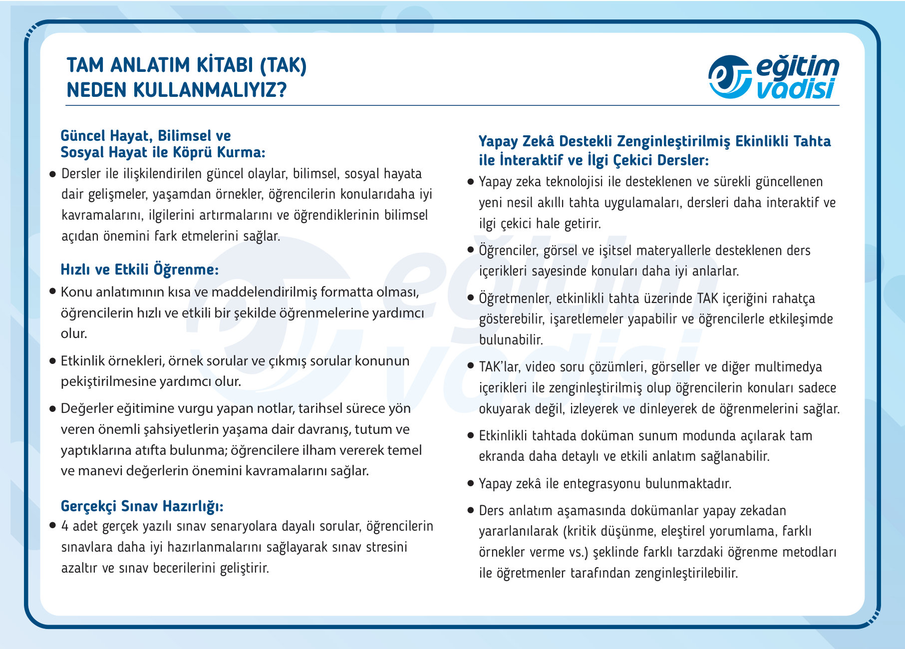 NEDEN TAM ANLATIM KİTABI (TAK) — sayfa 1