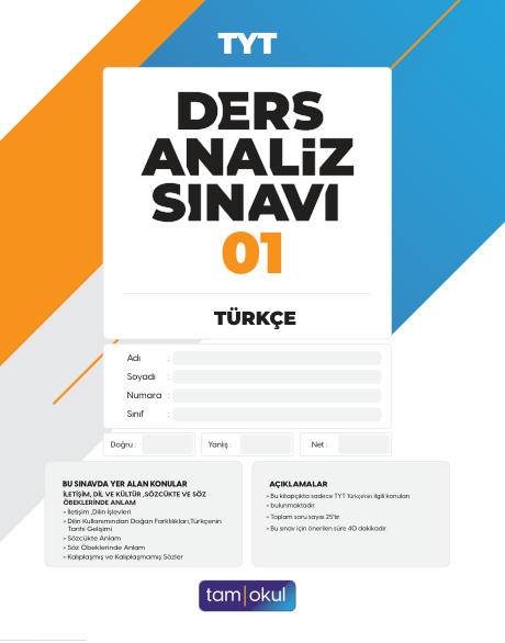TYT DAS TÜRKÇE