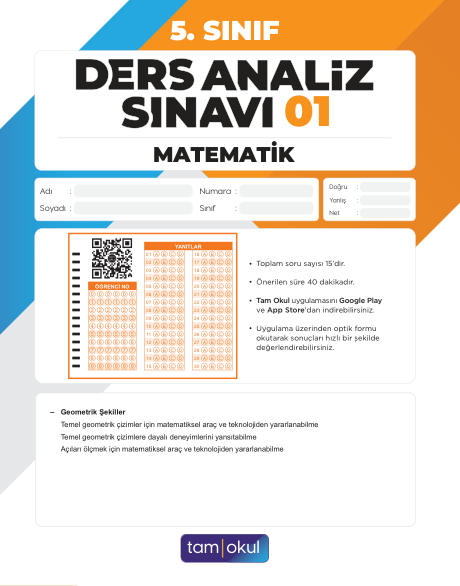 5 sınıf Matematik Das
